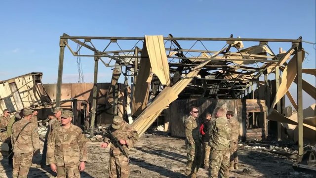 Drones attacked a US military base, in Iraq