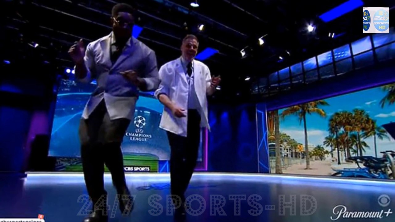 Micah Richards and Jamie Carragher Hilariously Attempt to Salsa Dance as They Announce CBS' Coverage