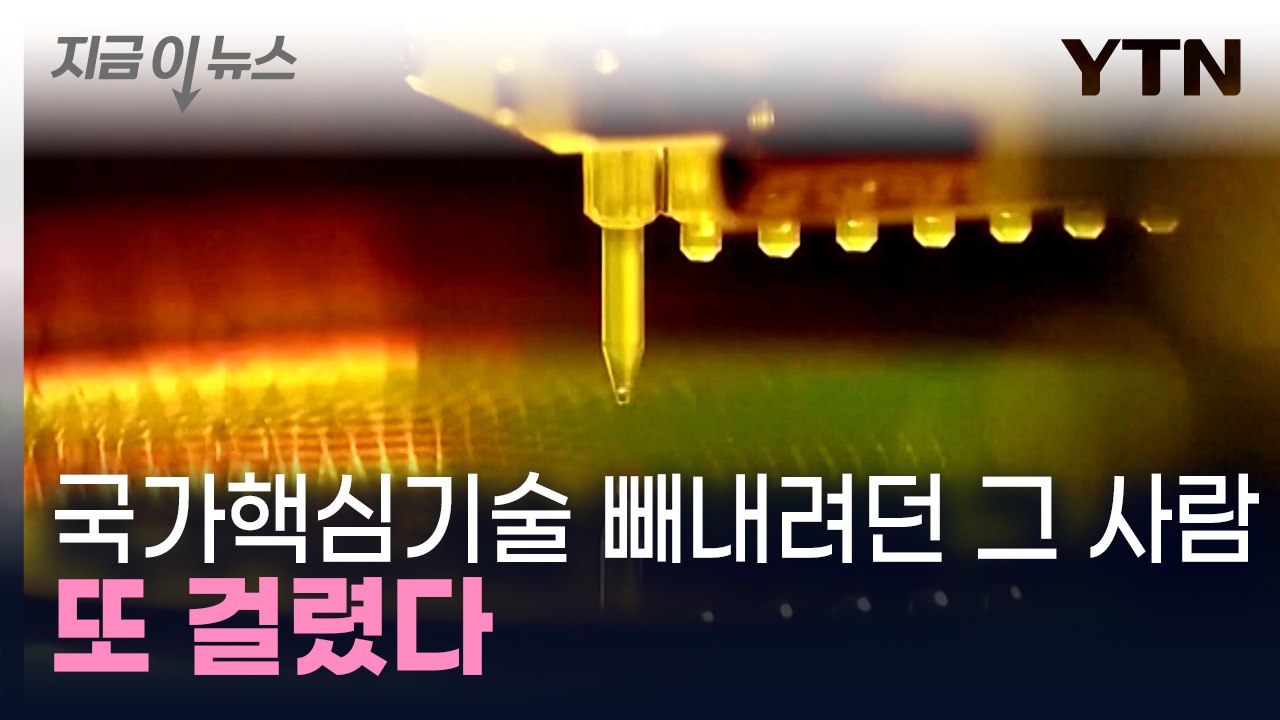 삼성전자 공장 복제 시도 전 임원, 기술 유출 또 포착 [지금이뉴스] / YTN