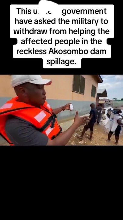 Prez Akufo-Addo Orders Military To Stop Assisting Flood Victims In The Volta Region