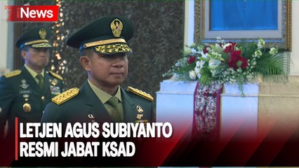 Sah! Letjen Agus Subiyanto Resmi Jabat KSAD Gantikan Dudung Abdurachman