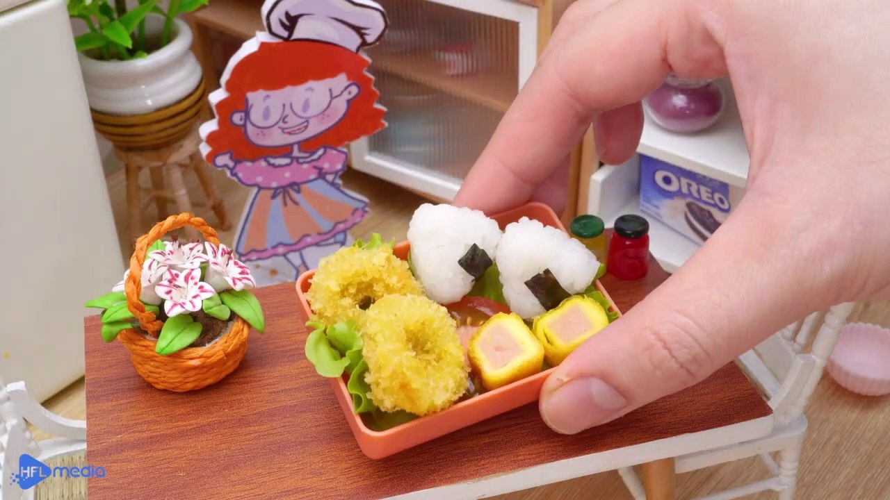 Perfect Miniature Japanese Bento Lunch Box Recipe ASMR Japanese Food