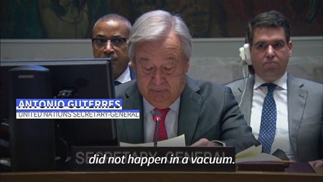 Israeli, Palestinian foreign ministers address UN Security Council