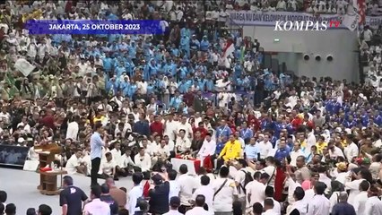 [FULL] Pidato Perdana Gibran Rakabuming di Deklarasi Dukungan Capres-Cawapres