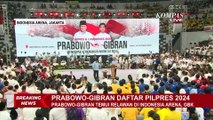 Orasi di GBK, Gibran: Tenang Pak Prabowo Saya Sudah Ada di Sini