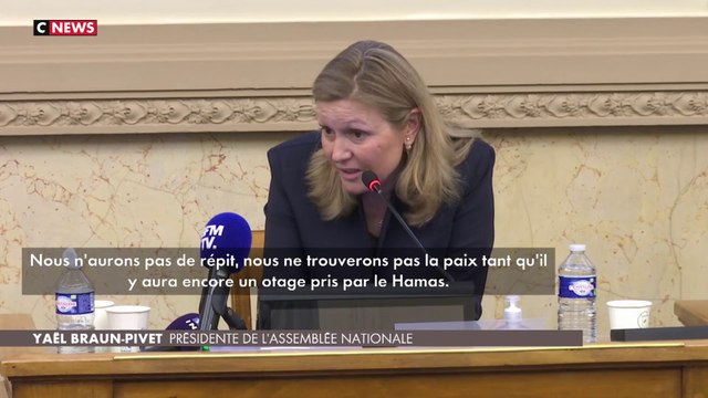 Assemblée nationale : une soirée de soutien envers les otages retenus à Hamas