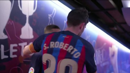 برشلونة يعلن إصابة سيرجي روبيرتو