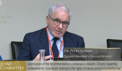 Peter Doran calls for ‘cosmo-local’ action and rights for nature in Constitution
