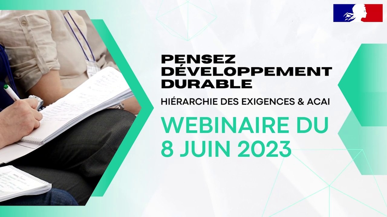 [Webinaire] 10 - Hiérarchie des exigences & acai "Pensez développement durable avec Jean-Philippe PAPILLON"
