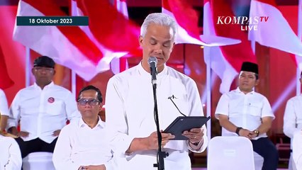 Ganjar Bicara Optimisme Bersama Mahfud di Depan Milenial: Ini Saatnya Pak Mahfud Jadi Wapres