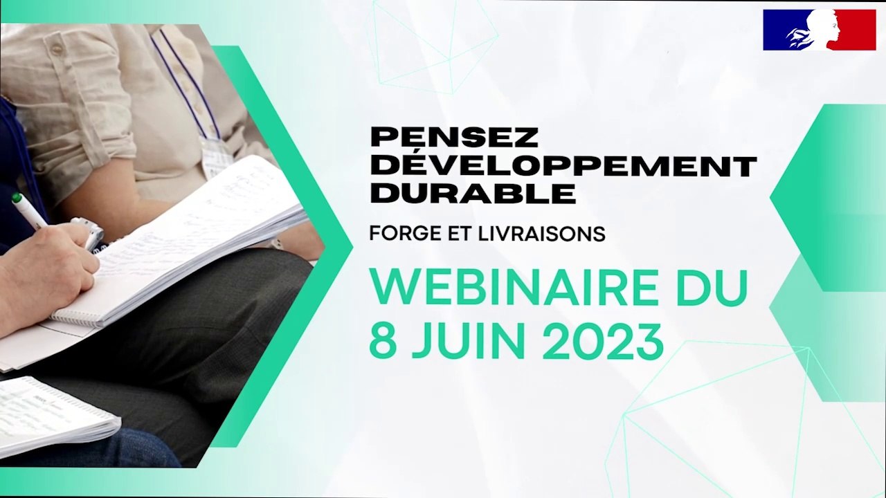 [Webinaire] 6 - Forge et livraison "Pensez développement durable avec Jean-Philippe PAPILLON"