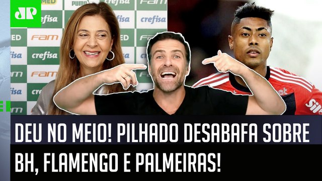 ISSO JÁ TÁ IRRITANDO! É UM ABSURDO! Pilhado DESABAFA sobre Bruno Henrique, Flamengo e Palmeiras!