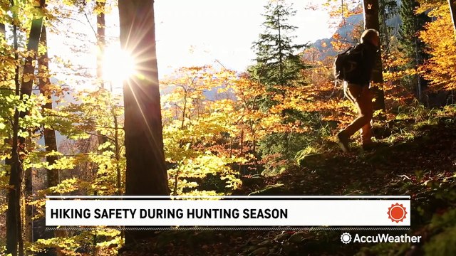 Hiking safety during hunting season