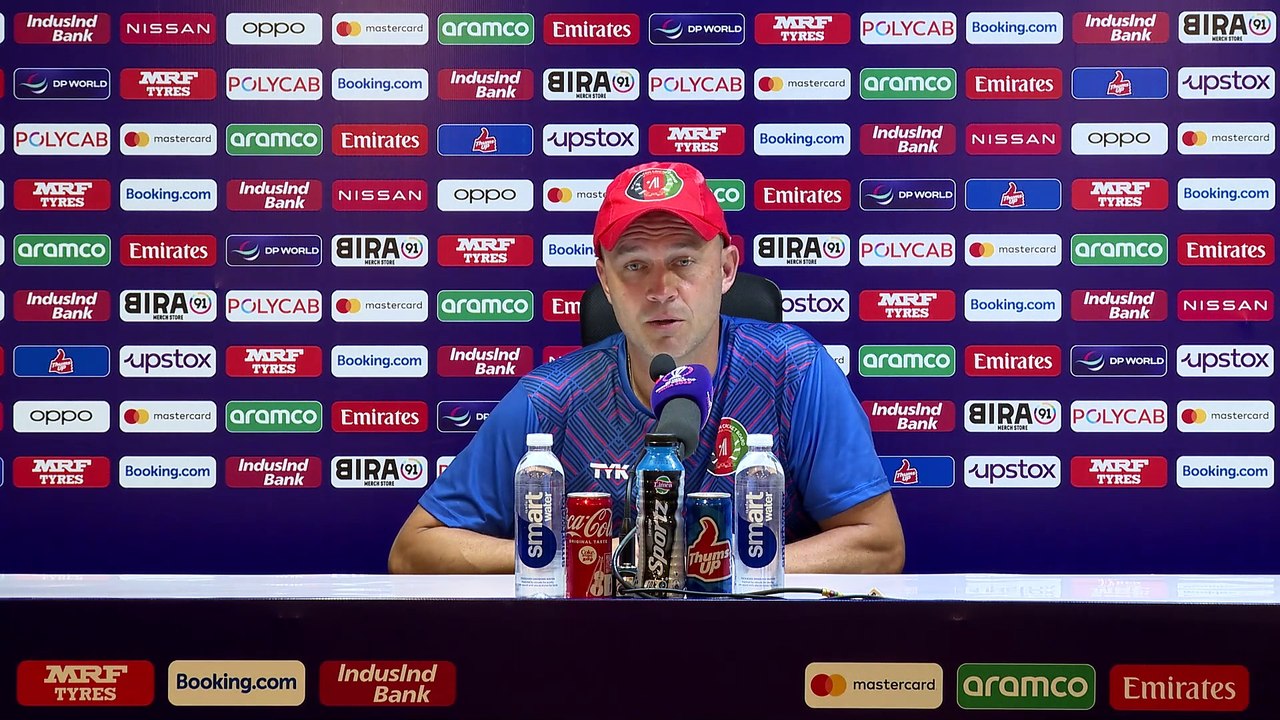 Afghanistan coach Jonathan Trott on their heavy defeat to New Zealand at the Cricket World Cup