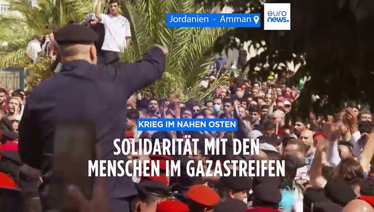 Unterstützungskundgebungen für Gaza: In Teheran flogen Eier, in Beirut gab es Straßenschlachten