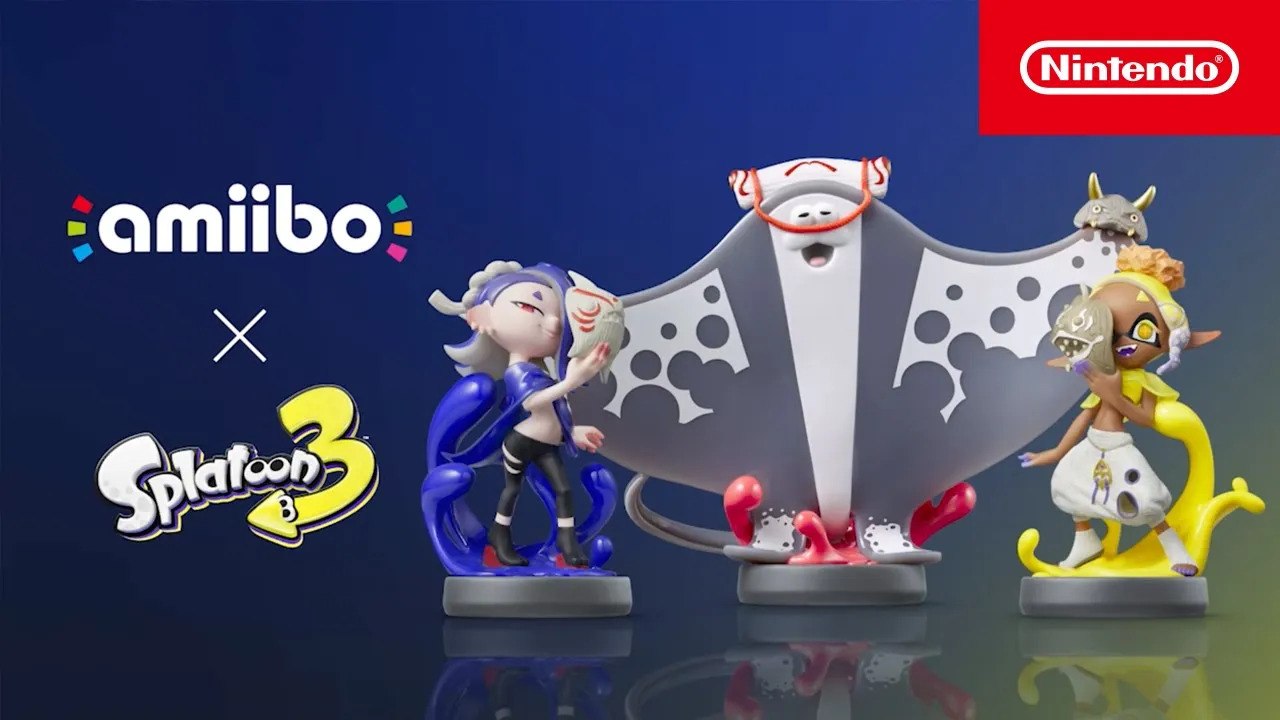 Splatoon 3 - Deep Cut - New amiibo
