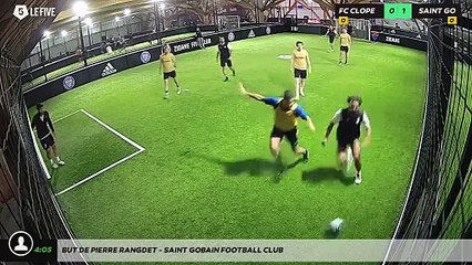 But de Pierre RANGDET - Saint Gobain Football Club