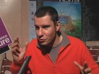 Patrick Vanetti et la lecture de pitchs lors des RITV