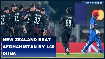 World Cup 2023: New Zealand's Commanding Victory Over Afghanistan| OneIndia