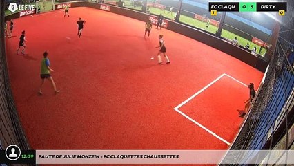 Faute de julie monzein - FC CLAQUETTES CHAUSSETTES