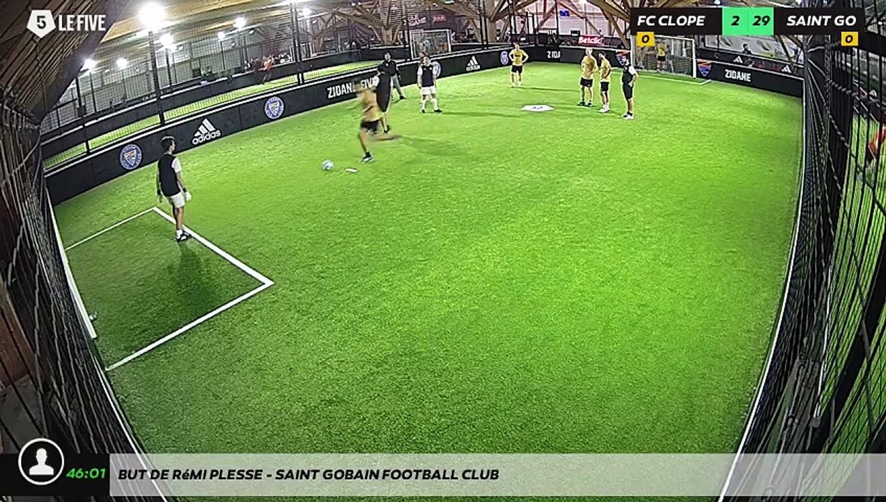 But de Rémi PLESSE - Saint Gobain Football Club