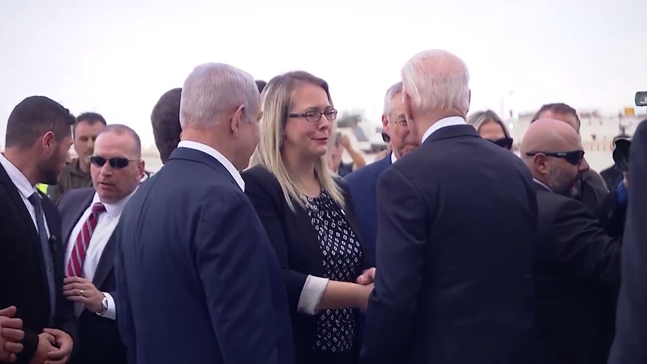 El presidente de EEUU llega a Israel en plena e...