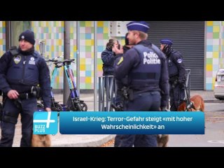 Israel-Krieg: Terror-Gefahr steigt «mit hoher Wahrscheinlichkeit» an