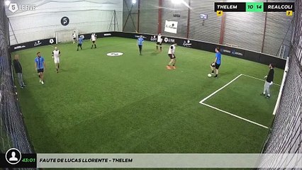 Faute de Lucas Llorente - THELEM