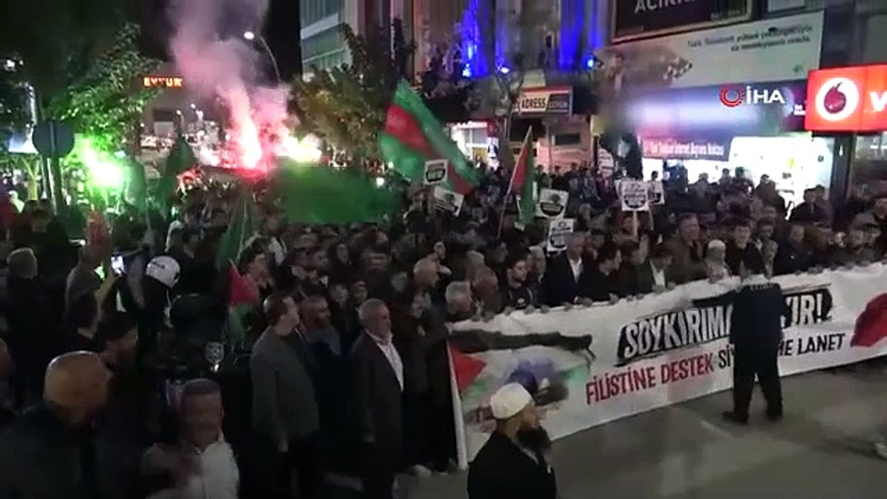 Des milliers de personnes se sont rassemblées pour la Palestine à Elazığ