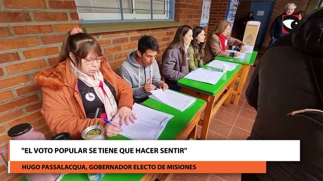 Hugo Passalacqua a días de las elecciones nacionales 2023 Pido a los misioneros que complementen su voto de mayo eligiendo a nuestros legisladores