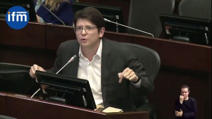 Miguel Uribe le reclama a Petro por comentarios de apoyo a Hamás