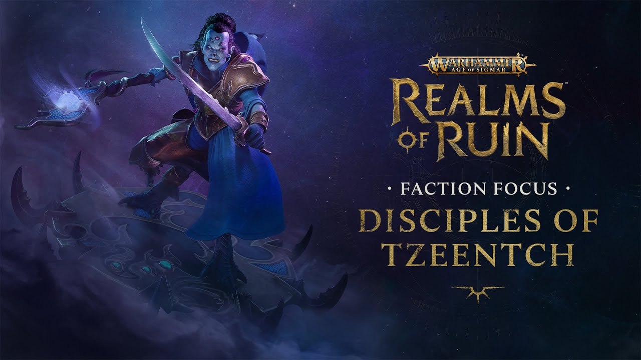Age of Sigmar Realms of Ruin - Trailer faction Disciples de Tzeentch