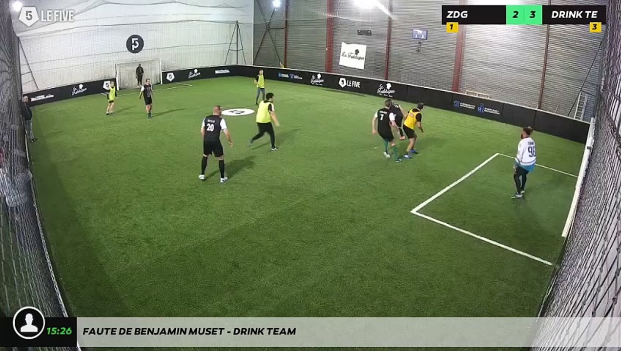 Faute de BENJAMIN MUSET - DRINK TEAM