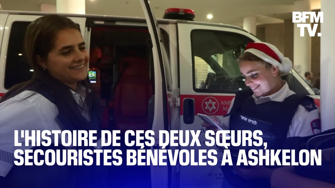 L’histoire de deux sœurs secouristes volontaires dans la ville d’Ashkelon, en Israël