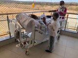 Em tratamento paliativo, paciente recebe visita dos netos em hospital do interior do Ceará