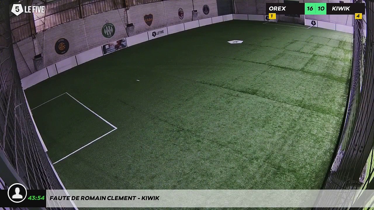 Faute de romain CLEMENT - KIWIK