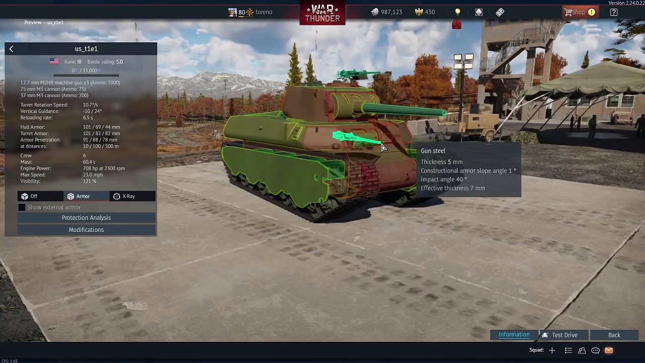 T1E1 Heavy Tank First Impressions - War Thunder Sky Guardians