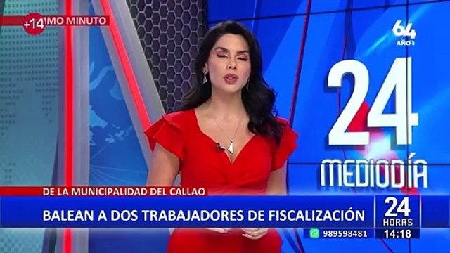 Balean a fiscalizadores de la Municipalidad del Callao