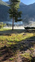 Paysage irréel dans les montagnes du Colorado