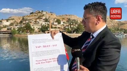 Halfeti belediye başkanı Şeref Albayrak’tan Şitamrat otel açıklaması