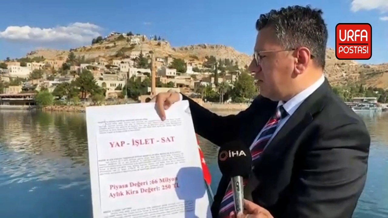 Halfeti belediye başkanı Şeref Albayrak’tan Şitamrat otel açıklaması