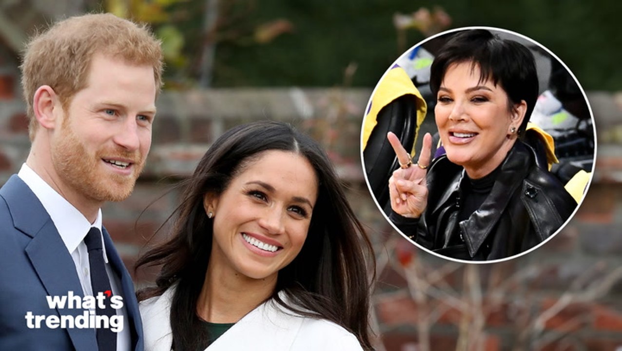 Kris Jenner Eyeing Prince Harry & Meghan Markle For Cameo On 'Kardashian's'