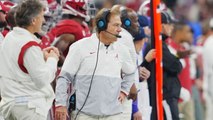 Nick Saban Discusses Alabama's O-line and Sack issues