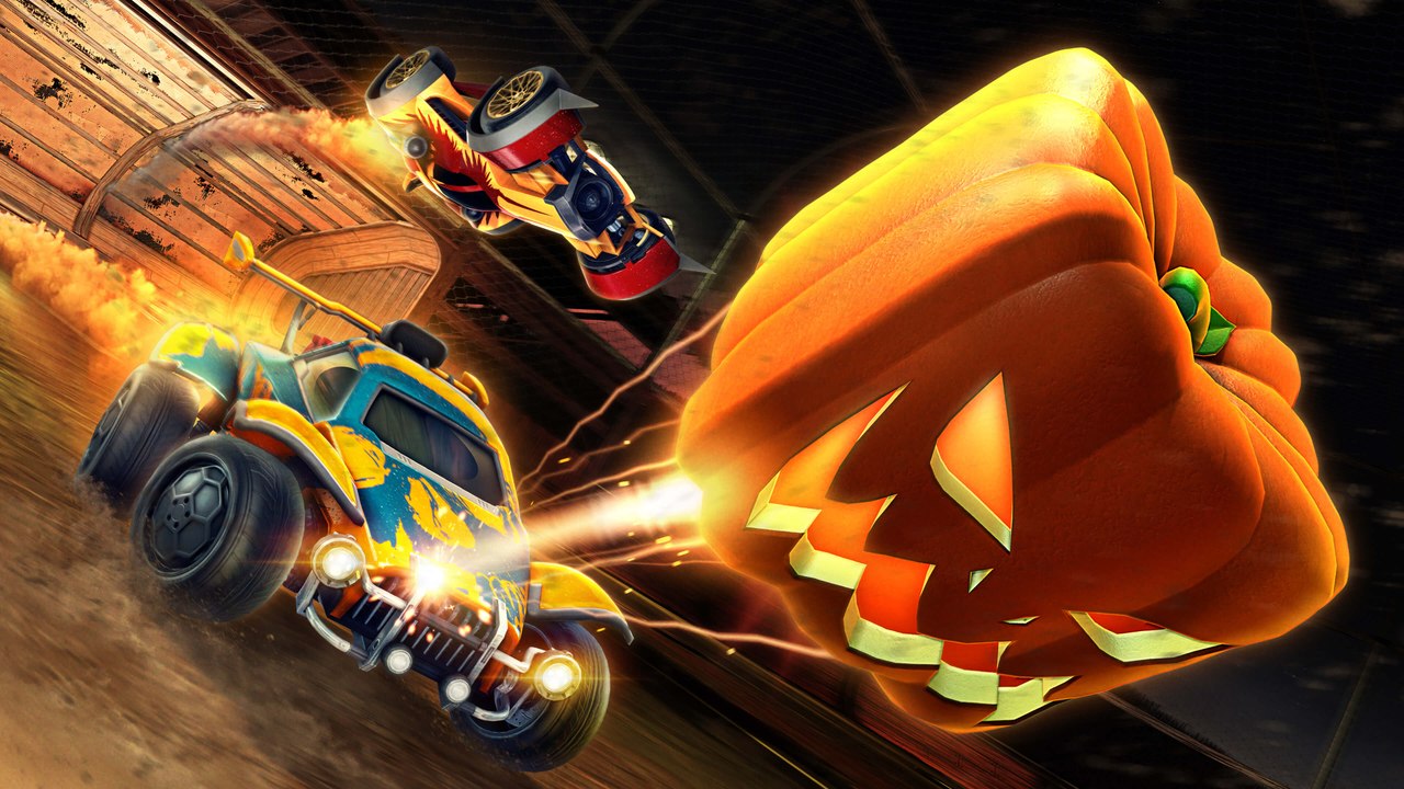 Rocket League: Season 12 3v3 Spooky Cube Farmstead Gameplay | Deutsch | 2023