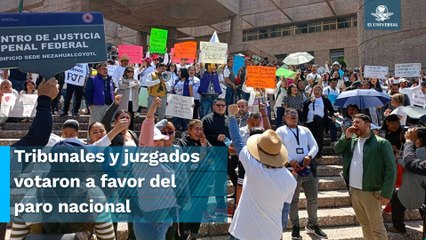 Trabajadores del Poder Judicial se van a paro nacional hasta el 24 de octubre