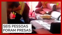 Vídeo mostra momento em que polícia liberta brasileiras vítimas de exploração sexual na Espanha