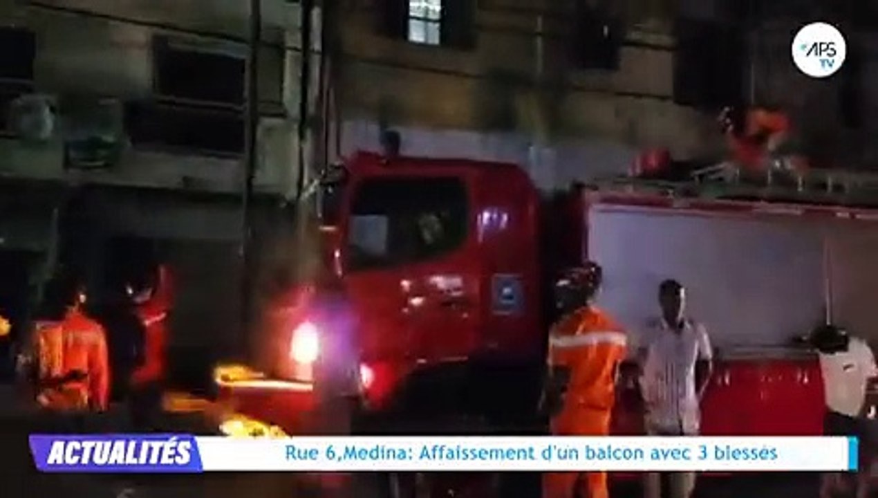 Medina : trois blessés après l’affaissement d’un balcon, Bamba Fall fustige l’inaction de l’Etat