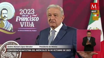 ¡Cese al fuego inmediato, ya!”, dice AMLO al conflicto entre Israel y Palestina