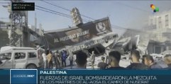 Palestina: Continúa asedio israelí contra la Franja de Gaza por 12 días