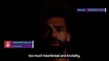 Liverpool's Salah calls for end to 'massacres' in Gaza